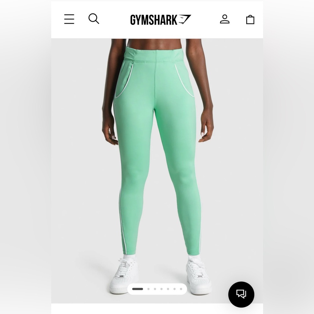 GYMSHARK RECEES JOGGERS 
LIGHT GREEN / MINT